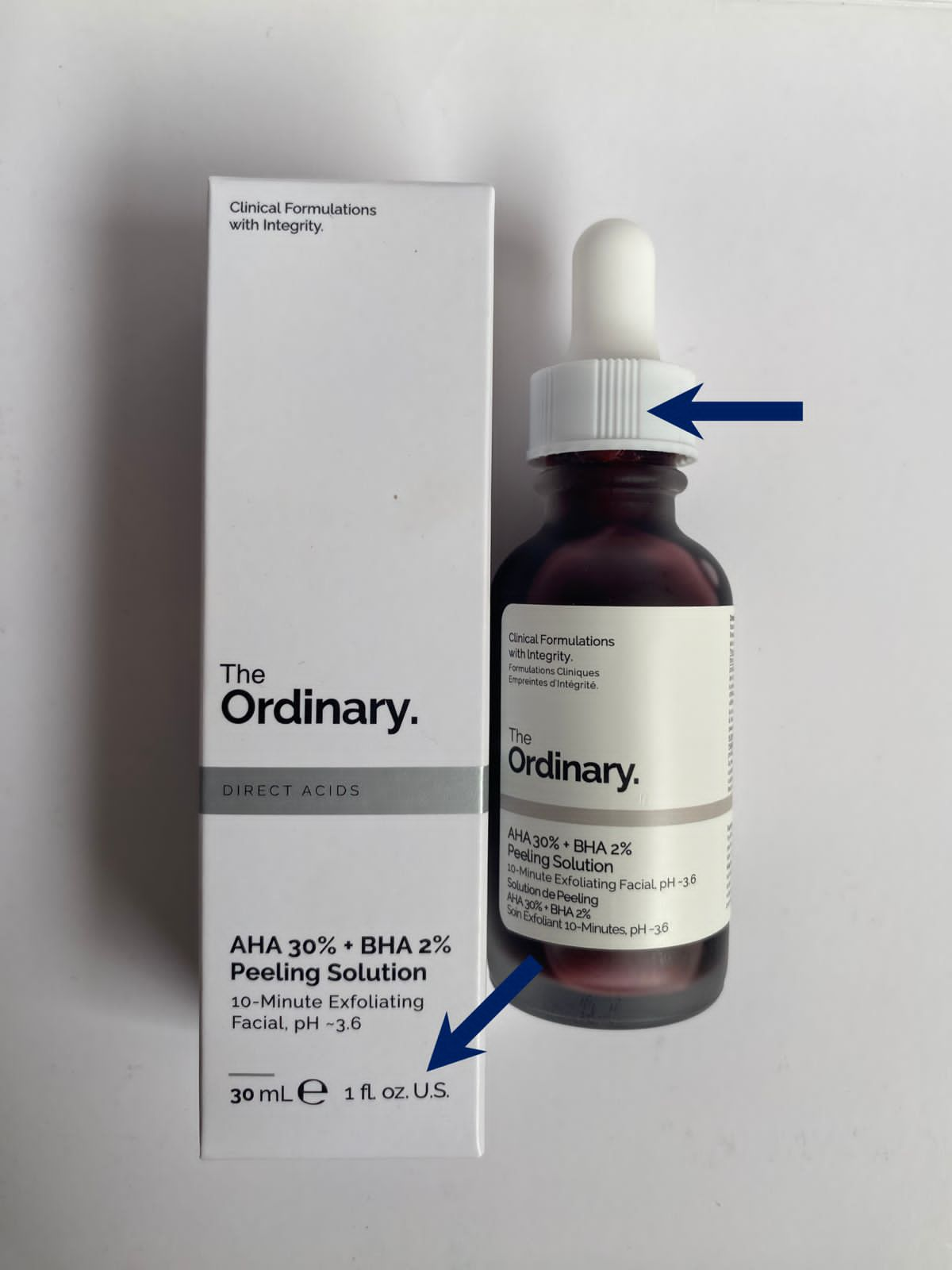 The Ordinary Aha30% + Bha 2% Peeling Solution (30ml)